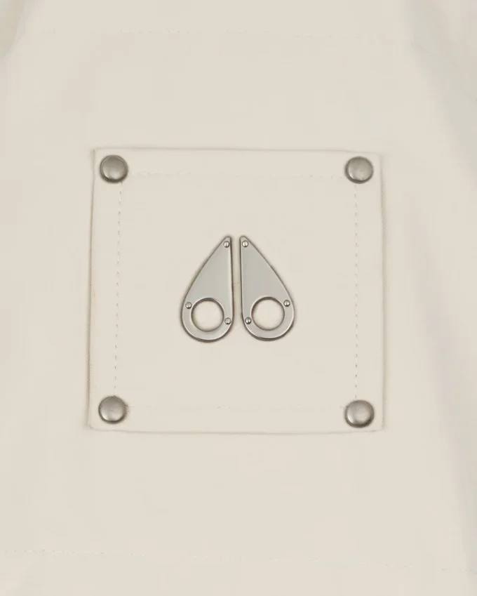 Bomberjakke med shearling-kant