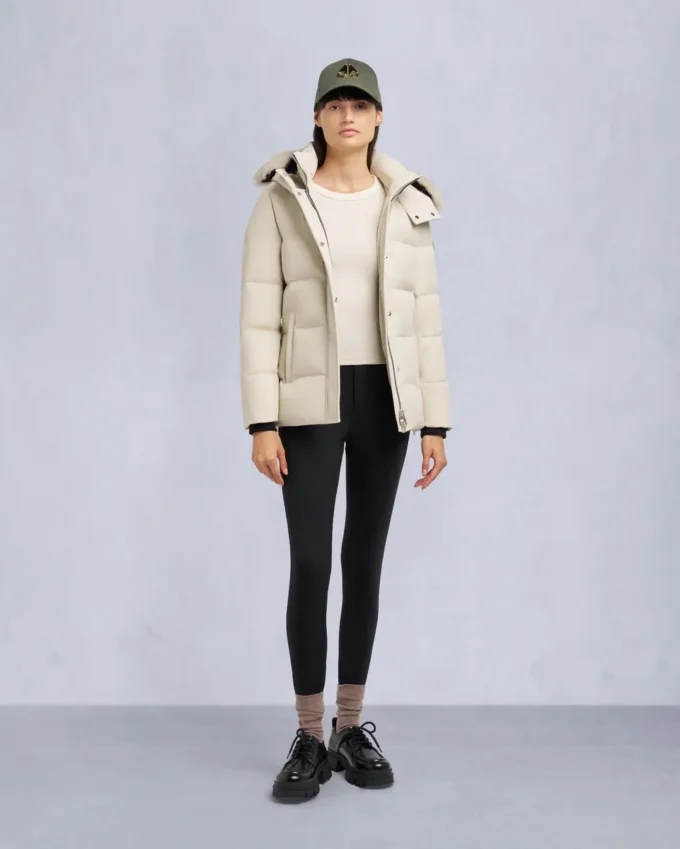 Cloud Shearling Trim 3Q-jakke