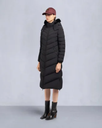 Cooper Lake Shearling Trim Parka