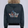 Evisu X Moose Denim Ballistic Bomber Jacket