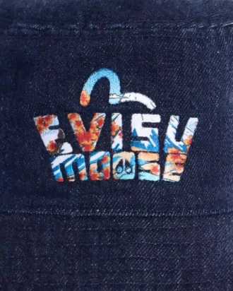 Evisu X Moose Denim Bucket Hat
