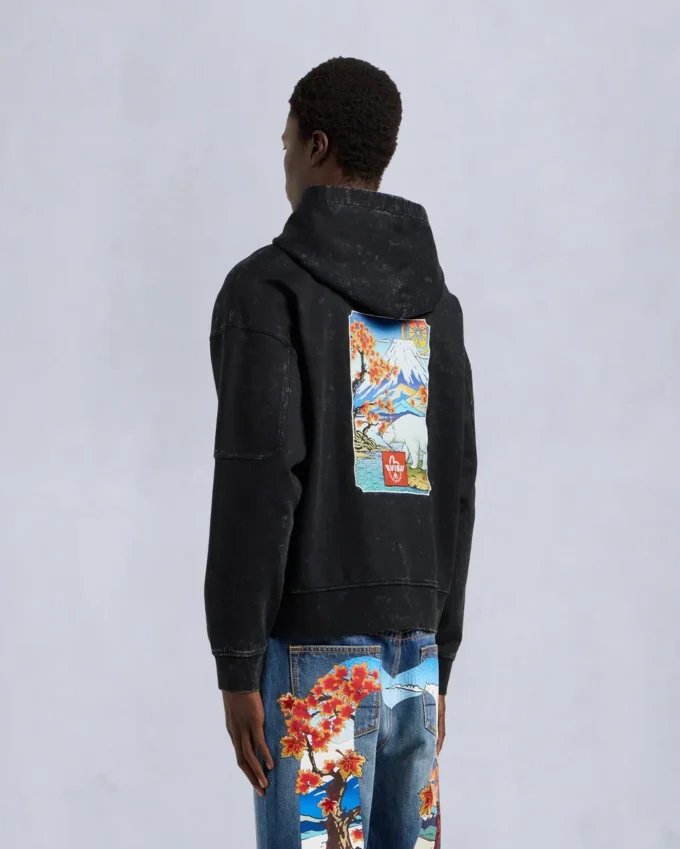 Evisu X Moose pullover-hettegenser