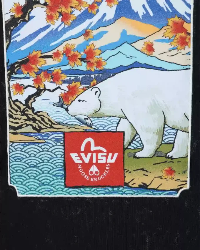 Evisu X Moose pullover-hettegenser