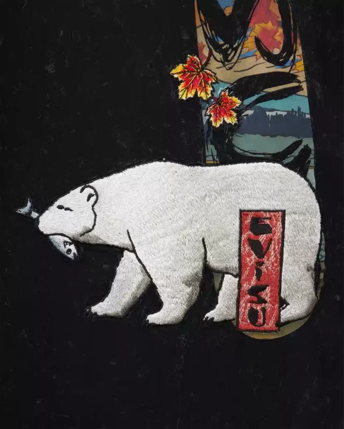 Evisu X Moose T-skjorte