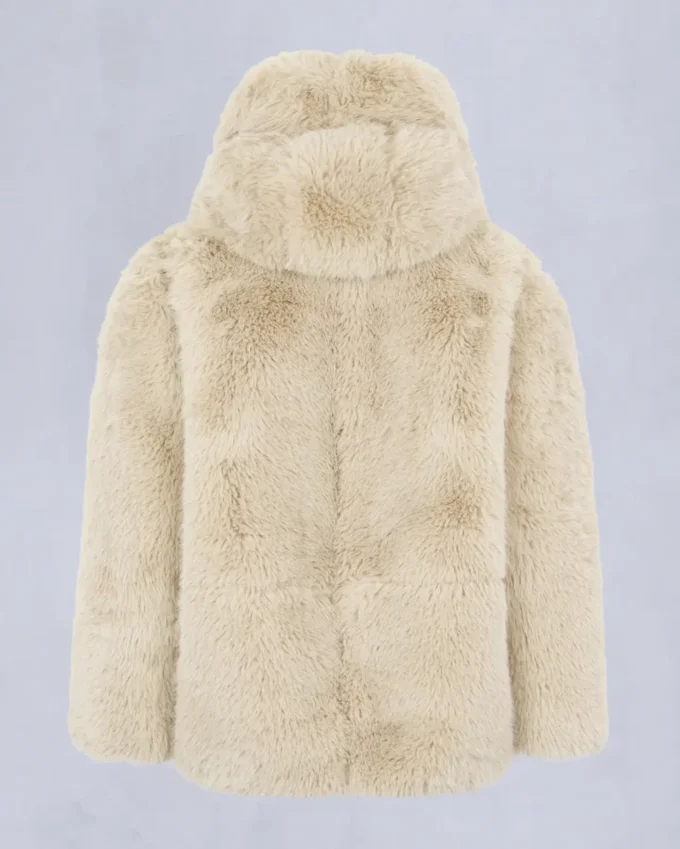 Gold Series Jade jakke i imitert pels