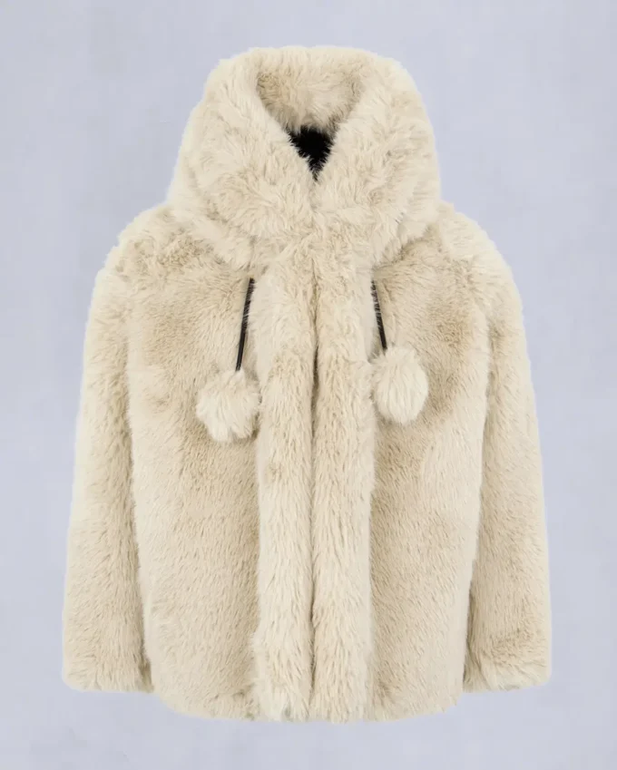 Gold Series Jade jakke i imitert pels