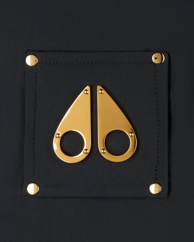 Gold Series Nyluxe Stagg Shearling Trim Bomber Gold Series Nyluxe Stagg Shearling Trim Bomber