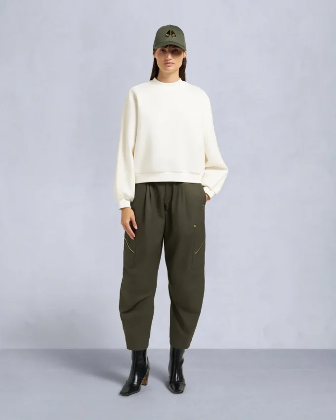 Mix Media Crewneck Sweatshirt