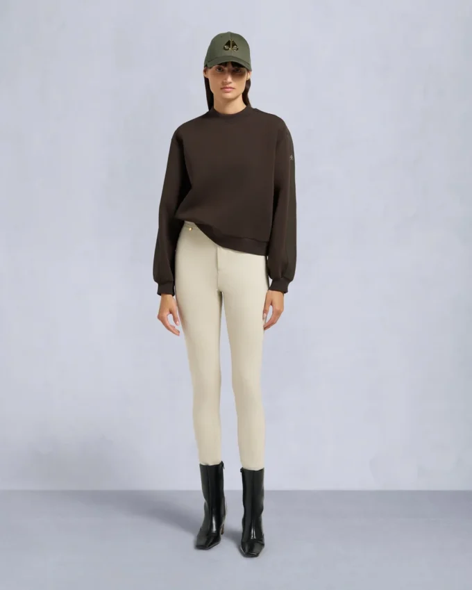 Mix Media Crewneck Sweatshirt