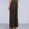 Mix Media Wide Leg Pant