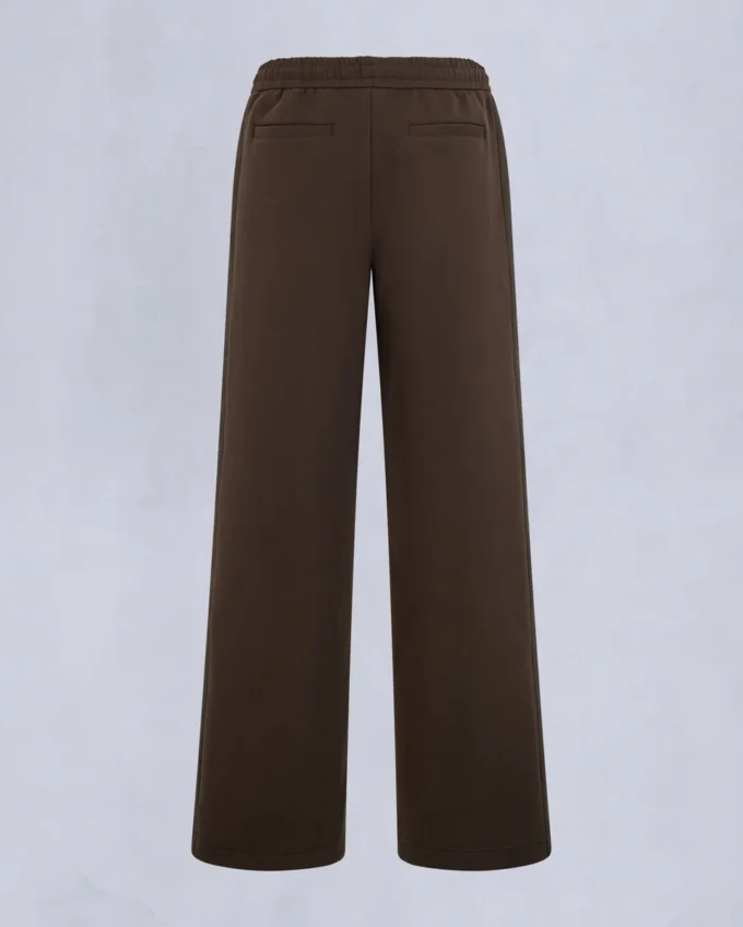 Mix Media Wide Leg Pant