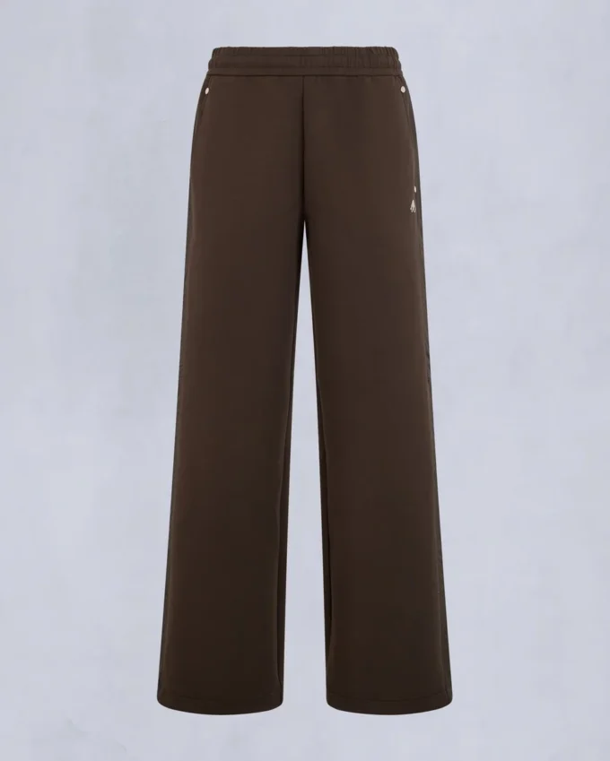 Mix Media Wide Leg Pant