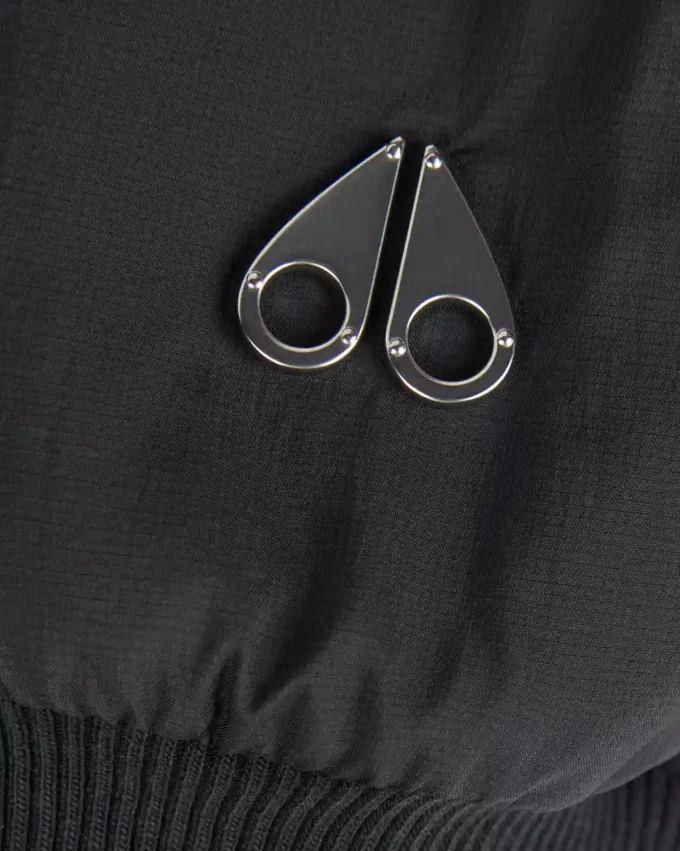 Mixmedia pullover-hettegenser