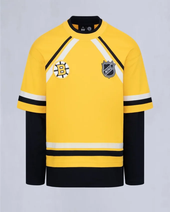 Nhl X Moose Knuckles Bruins T-skjorte