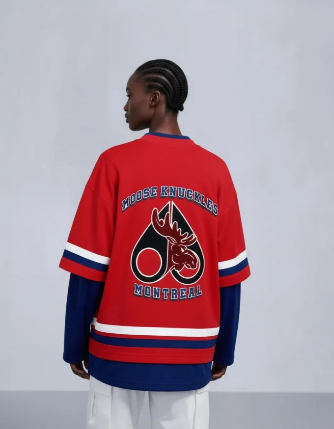 Nhl X Moose Knuckles Canadiens T-skjorte