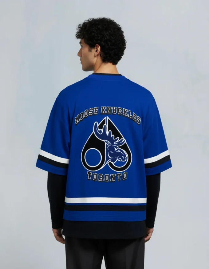 Nhl X Moose Knuckles Maple Leafs T-skjorte