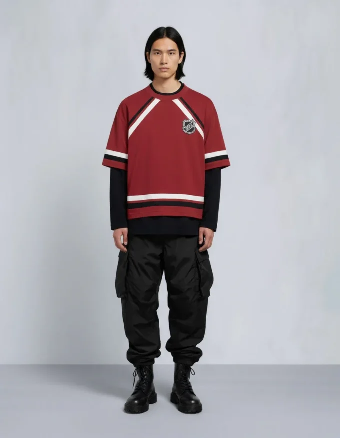 Nhl X Moose Knuckles Moose T-skjorte