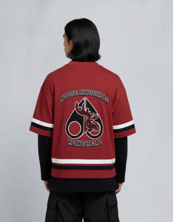 Nhl X Moose Knuckles Moose T-skjorte