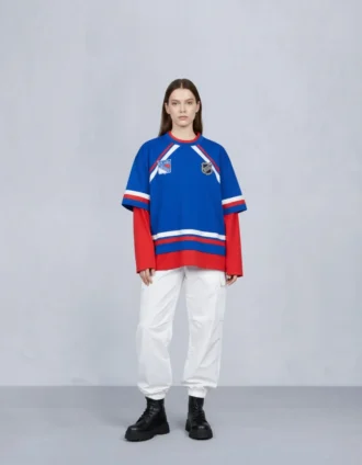 Nhl X Moose Knuckles Rangers T-skjorte
