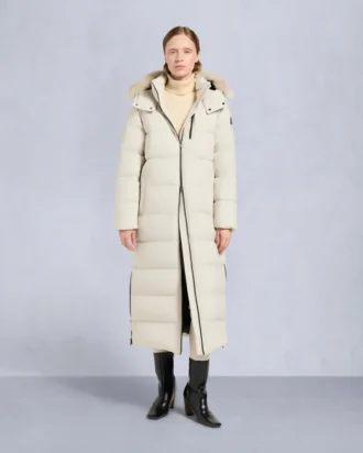 Nyluxe Chelia parkas med shearling-kant