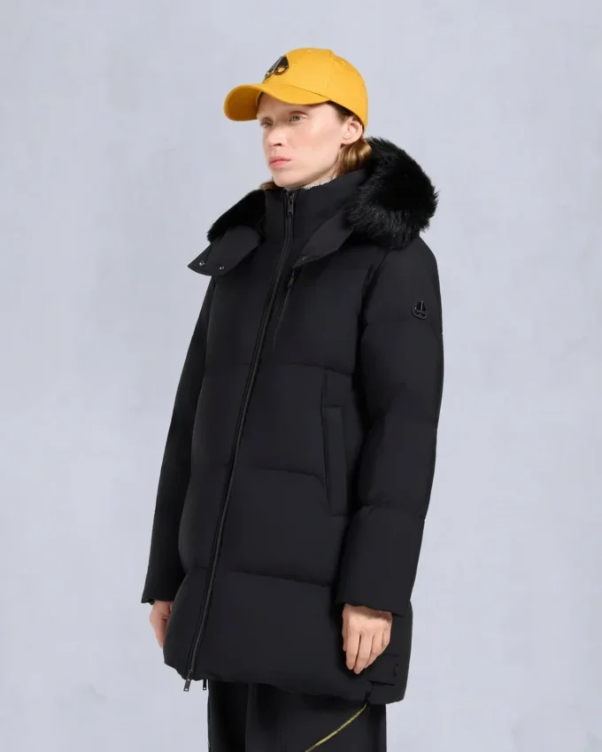 Nyluxe Chelia Shearling Trim 3Q-jakke