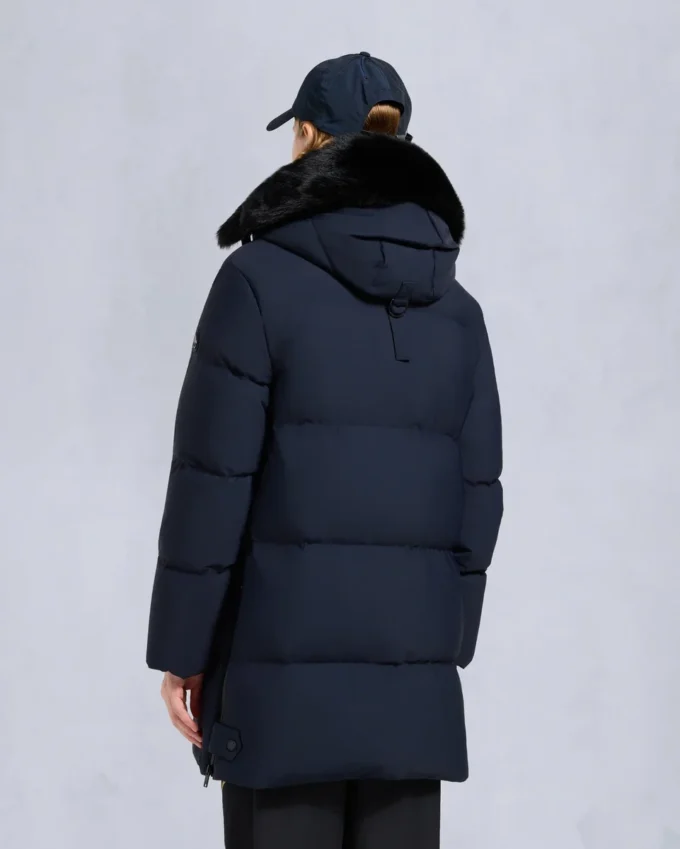 Nyluxe Chelia Shearling Trim 3Q-jakke