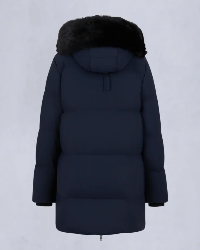 Nyluxe Chelia Shearling Trim 3Q-jakke