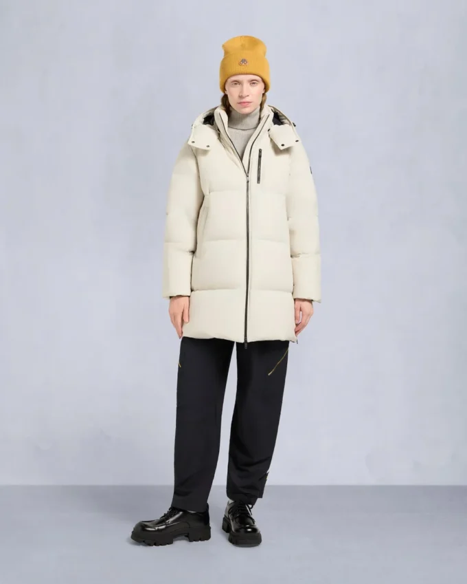 Nyluxe Chelia Shearling Trim 3Q-jakke