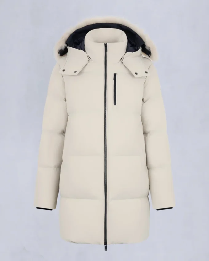 Nyluxe Chelia Shearling Trim 3Q-jakke