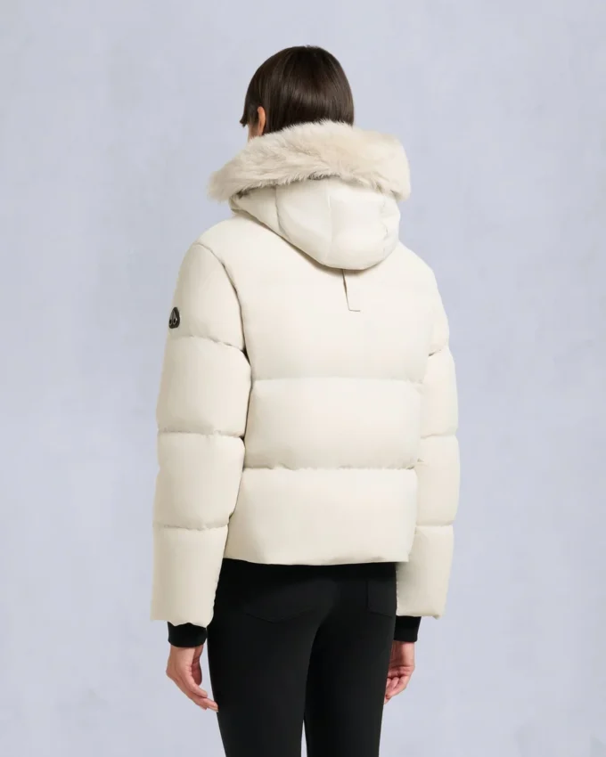 Nyluxe Misti Shearling Trim Puffer Nyluxe Misti Shearling Trim Puffer