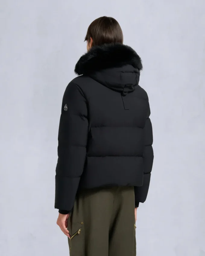 Nyluxe Misti Shearling Trim Puffer Nyluxe Misti Shearling Trim Puffer