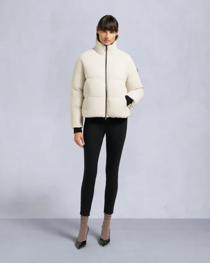 Nyluxe Misti Shearling Trim Puffer Nyluxe Misti Shearling Trim Puffer