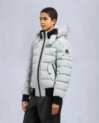 Onyx Ladriere shearling bomberjakke