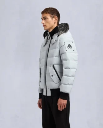 Onyx Scotchtown bomberjakke med shearling-kant