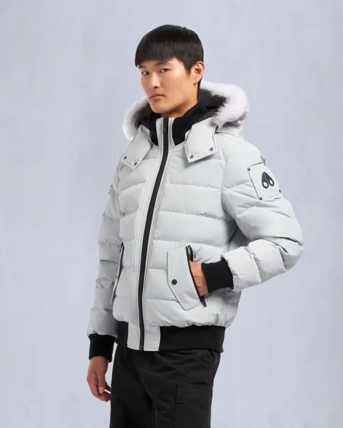 Onyx Scotchtown shearling bomberjakke