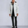 Onyx Shearling Trim Big Ridge Parka