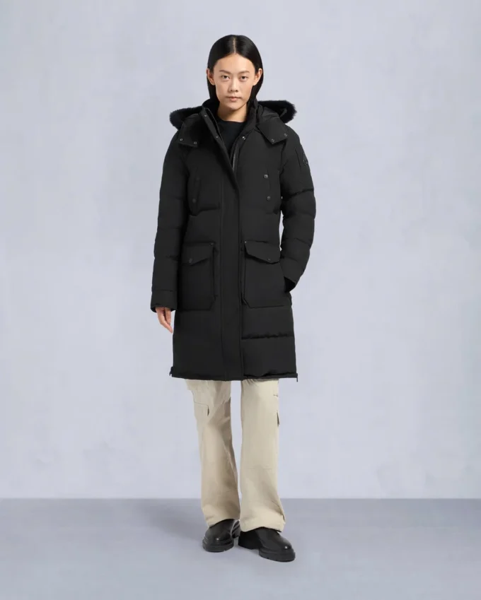 Onyx Shearling Trim Causapscal Parka Onyx Shearling Trim Causapscal Parka