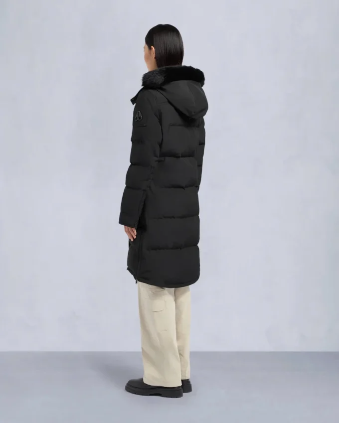 Onyx Shearling Trim Causapscal Parka Onyx Shearling Trim Causapscal Parka