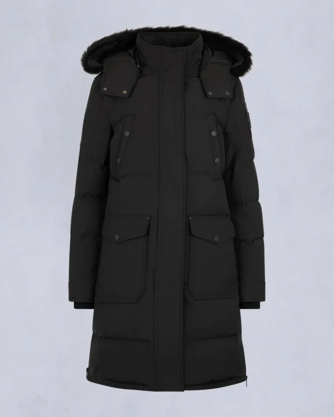 Onyx Shearling Trim Causapscal Parka Onyx Shearling Trim Causapscal Parka
