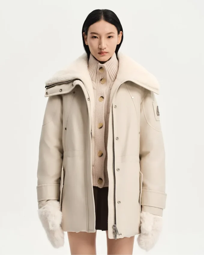 Original Aurora Shearling Trim Jacket