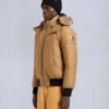 Original ballistisk bomberjakke med shearling-kant Original ballistisk bomberjakke med shearling-kant