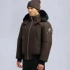 Original ballistisk bomberjakke med shearling-kant Original ballistisk bomberjakke med shearling-kant