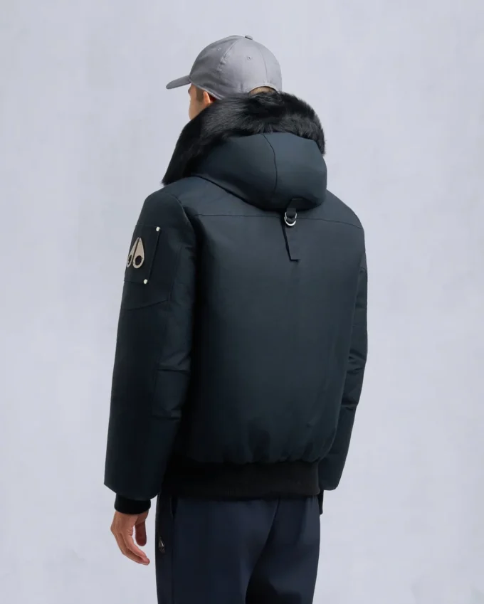 Original ballistisk bomberjakke med shearling-kant Original ballistisk bomberjakke med shearling-kant