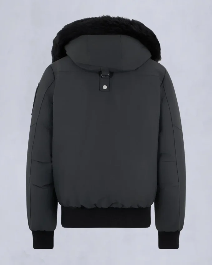 Original ballistisk bomberjakke med shearling-kant Original ballistisk bomberjakke med shearling-kant