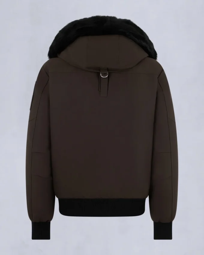 Original ballistisk bomberjakke med shearling-kant Original ballistisk bomberjakke med shearling-kant