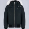Original ballistisk bomberjakke med shearling-kant Original ballistisk bomberjakke med shearling-kant