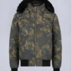 Original ballistisk bomberjakke med shearling-kant Original ballistisk bomberjakke med shearling-kant