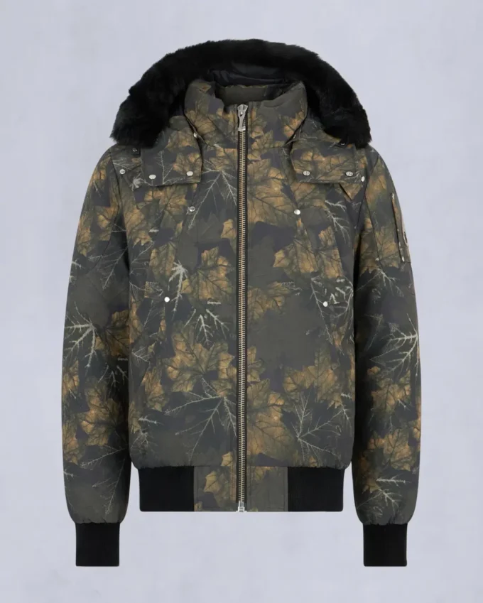 Original ballistisk bomberjakke med shearling-kant Original ballistisk bomberjakke med shearling-kant