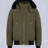 Original ballistisk bomberjakke med shearling-kant Original ballistisk bomberjakke med shearling-kant