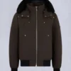 Original ballistisk bomberjakke med shearling-kant Original ballistisk bomberjakke med shearling-kant